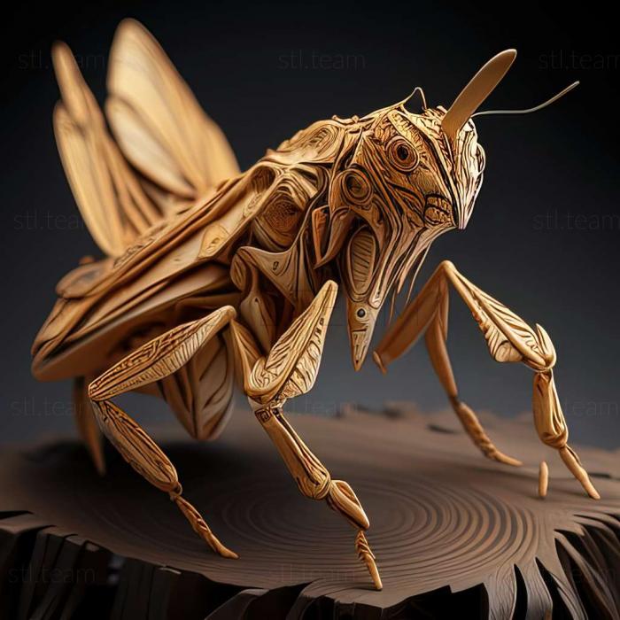 3D model Heteropterygidae (STL)